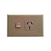 Legrand HPM Single outlet 25A horizontal W