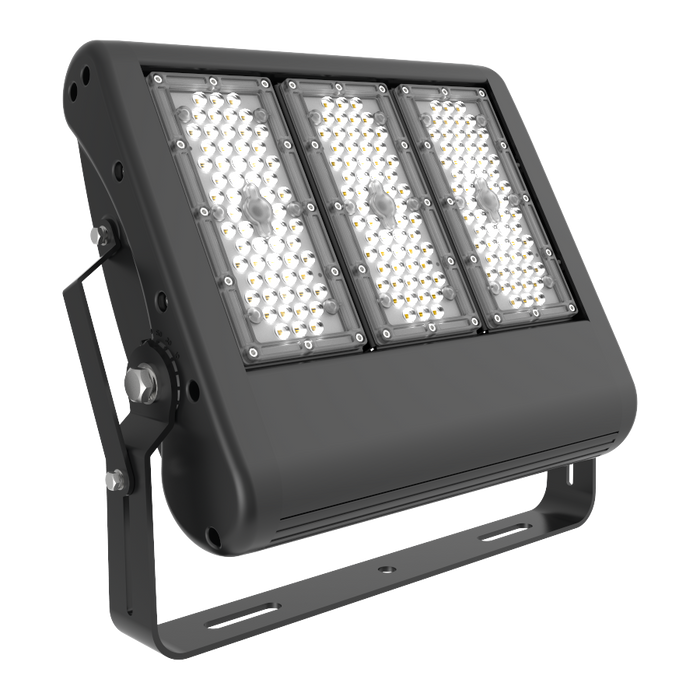 Evolve 150W Falcon LED Floodlight 21,000lm IP67 B85°x135° (Asymmetric Wide) CRI>70 5000K Finish: Graphite Black