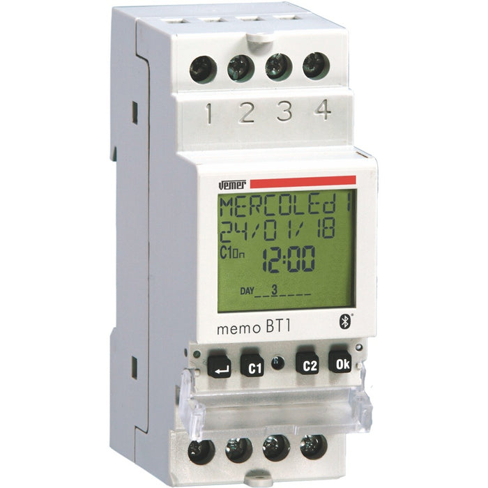 Mardag Vemer BLUETOOTH Time Clock, 16 Amp Single Pole, two modules