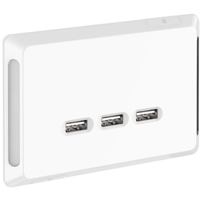 Iconic 3 gang USB A charging station