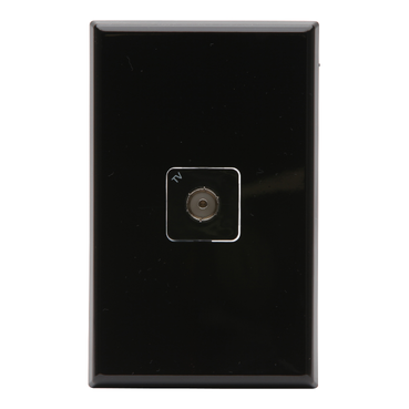 Pdl TV outlet 75ohm F rear connect PDL628FBK