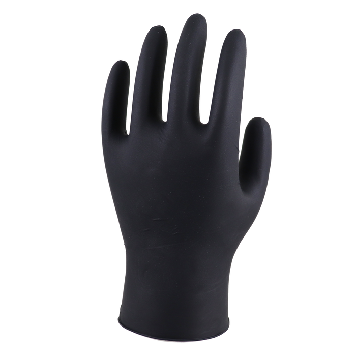 Lynn River Black Grizzly Heavy Duty Nitrile Disposable Gloves 2-XL - Box of 100