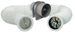Manrose 150mm EL150T EXTRACT-A-LITE FAN KIT TIM Simx