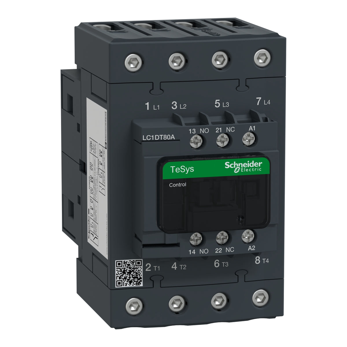 Schneider 4 POLE EVERLINK CONTACTOR AC1 415V 80 A — Scott Electrical