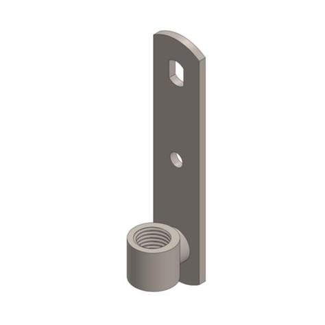 Mssmec BPM12 BASE PLATE VERTICAL M12 ZP