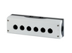 K&N Pushbutton encl 6 gang IP67