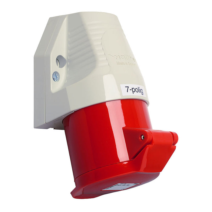 Walther-Werke CeeTyp, 32A, 7 Pole, 415V Socket Surface