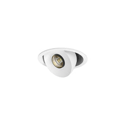 Halcyon LED REC RND.MINI TILT/ROT C/W DIM.DR 11W 260mA CC WW97-WH