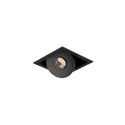 Halcyon LED REC SQ.MINI TILT/ROT C/W DIM.DR 11W 260mA CC WW97-BL