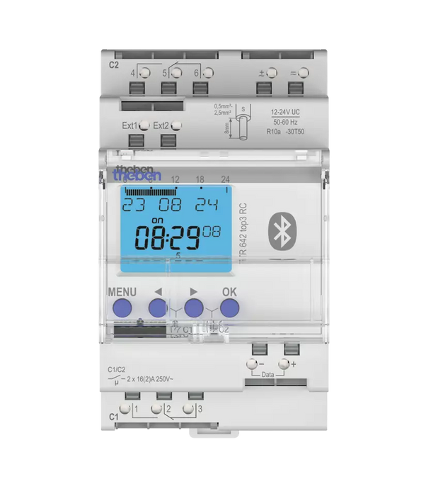 Theben Digital Time Switch TR 642 top3 BLE 12-24V RC
