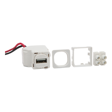 Pdl USB Charger Module White