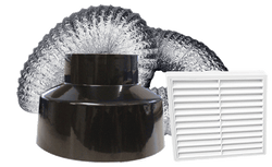 Manrose 250mm Soffit Exhaust Kit (No Connector) Simx