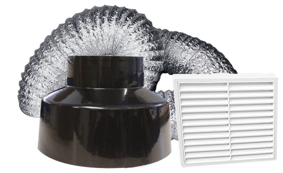 Manrose 250mm Soffit Exhaust Kit (No Connector) Simx