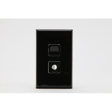 Pdl Perm connection unit 16A Black