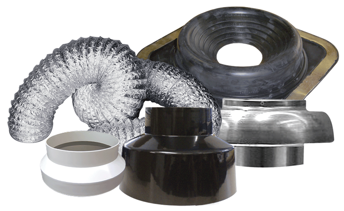 Simx 150mm Soffit Exhaust Kit Light/Fan Unit