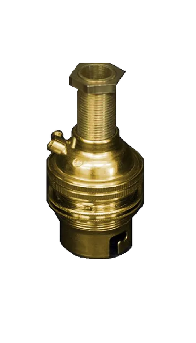 Lilley Lampholder brass BC 5/8in