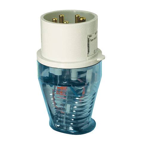 Walther-Werke CeeTyp IP44 Phase Sequence Test Plug - 32 Amp, 5 Pol