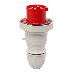 Walther-Werke CeeTyp IP67 Plug - 32 Amp, 4 Pole, 415VAC, Red