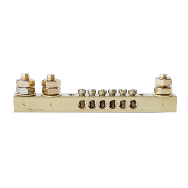 Teubel Neutral bar 6 way three stud