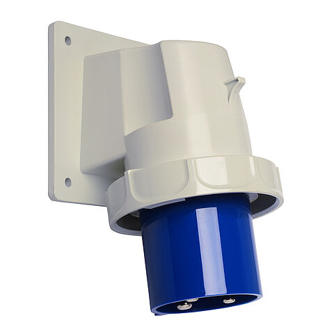 Walther-Werke CeeTyp IP67 Panel Mounted Appliance Inlet - 63 Amp,
