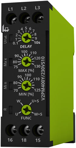 Mardag Tele VEO Voltage Monitoring Relay - Functions: Monitoring of