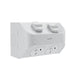 Legrand HPM AQUA LIFE DGPO 15A IP53 2 TERMINALS SURFACE MOUNT LIMESTN GY