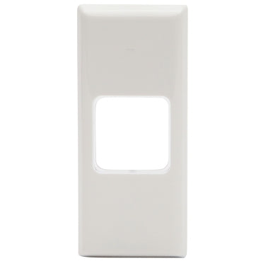 Pdl Plate architrave 1 gang White