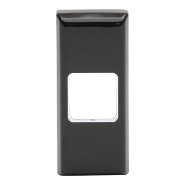 Pdl Plate architrave 1 gang Black