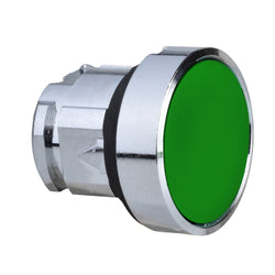 Schneider Pushbutton latch flush Green