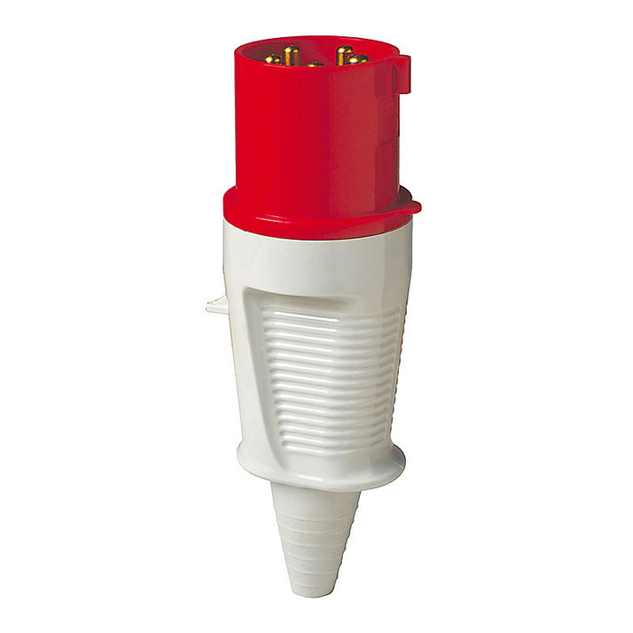 Walther-Werke CeeTyp IP44 Plug - 63 Amp, 5 Pole, 415VAC, Red