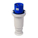 Walther-Werke CeeTyp IP67 Plug - 125 Amp, 3 Pole, 240VAC, Blue