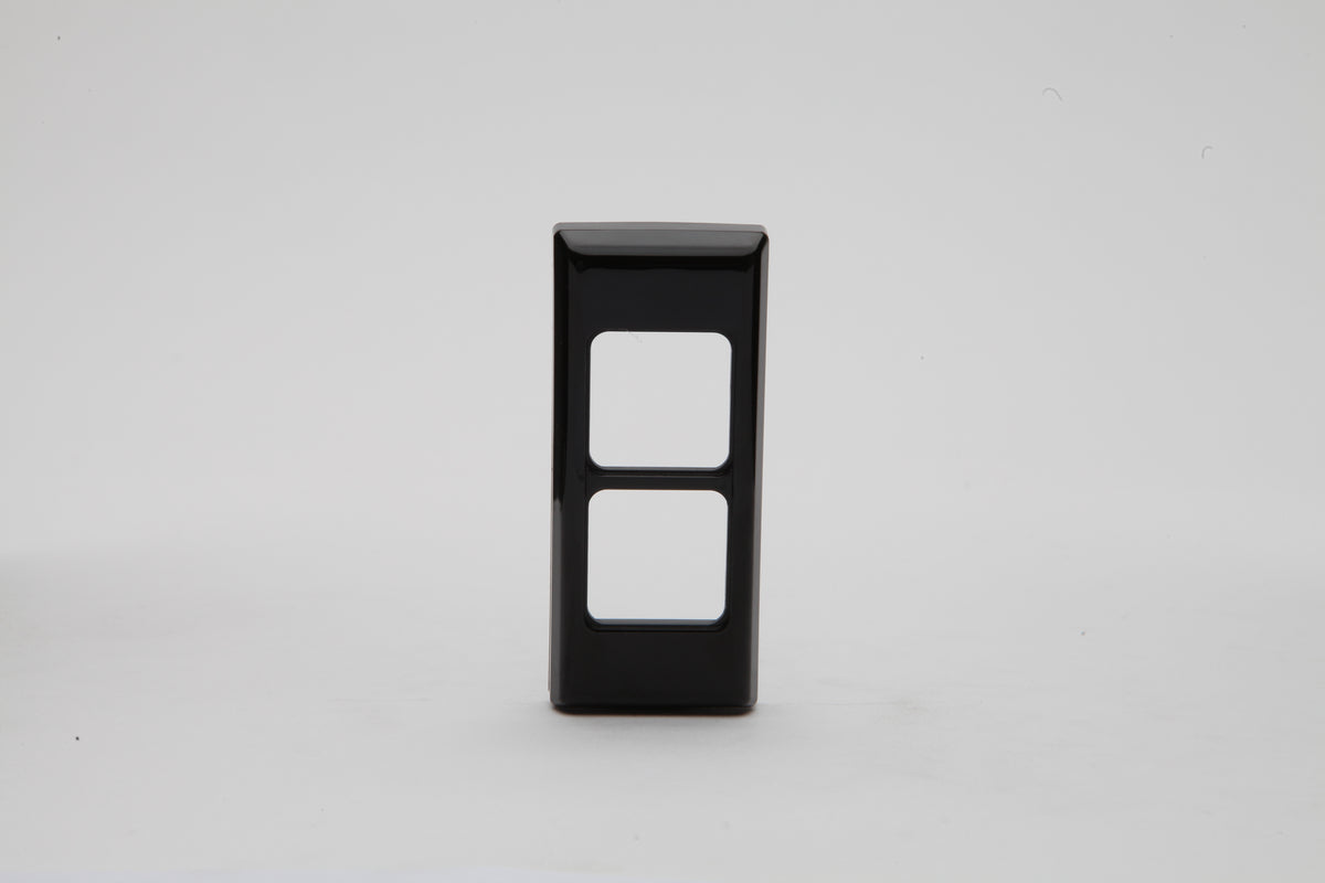 Pdl Plate architrave 2 gang White — Scott Electrical