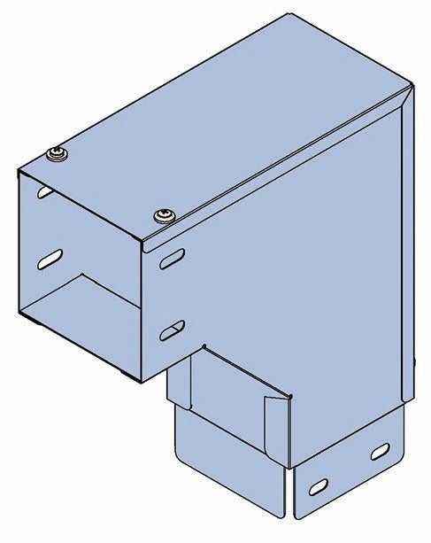 Unistrut 2085436 Bend 90 horiz outsid 150x100 G