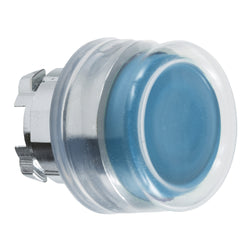 Schneider Pushbutton booted Blue