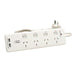Legrand HPM SWITCHED PBOARD 4-WAY 4.2A USB