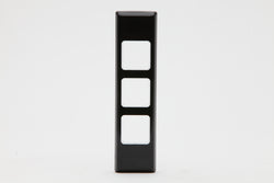Pdl Plate architrave 3 gang White