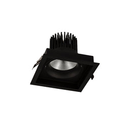 Halcyon LED REC SQUARE TILT/ROT C/W DIM.DR 28W 700mA CC WW93-BL