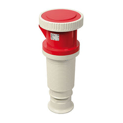Walther-Werke CeeTyp IP67 Coupler - 125 Amp, 5 Pole, 415VAC, Red