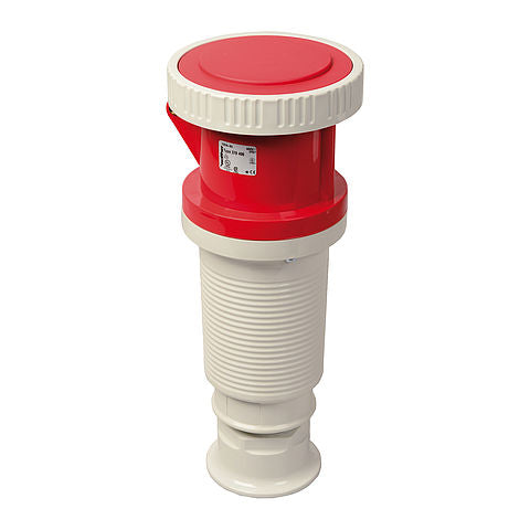Walther-Werke CeeTyp IP67 Coupler - 125 Amp, 4 Pole, 415VAC, Red