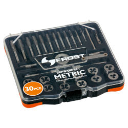 FROST TAP & DIE SET METRIC 40 PCE