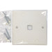 Legrand HPM Square plate 1 gang White