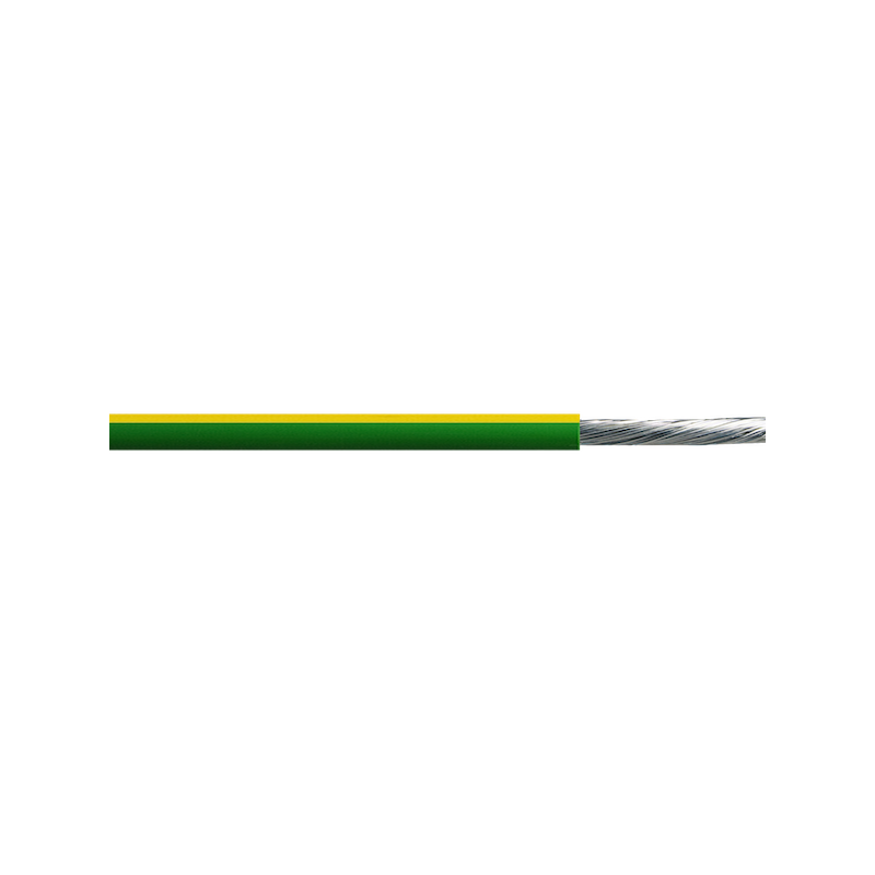 Firstflex 10mm appliance wire tin grn/ye — Scott Electrical