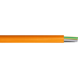 Firstflex 1.5mm 4 core TPR flex orange