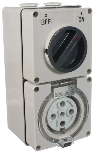 Volt Switch 50A Skt 5 x Round Pins