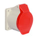 Walther-Werke CeeTyp IP44 Straight Panel Mounted Socket Outlet - 1