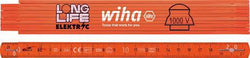 Wiha 410 Folding ruler Longlife for electricians 2m