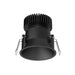 Halcyon LED REC RND SLIM RIM KIT C/W UID DIM DRI 9W 260mA CC WW97-BL