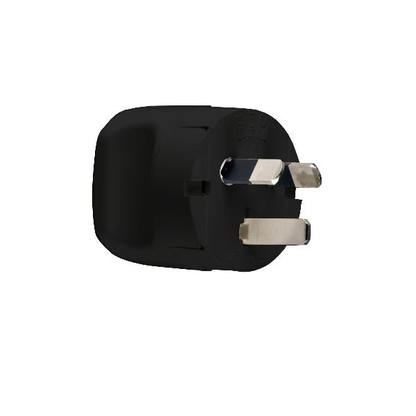 Legrand HPM Plug 10A 3 pin flat black