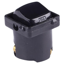 Legrand HPM Switch 10A 2 way & loop Black 770MBL