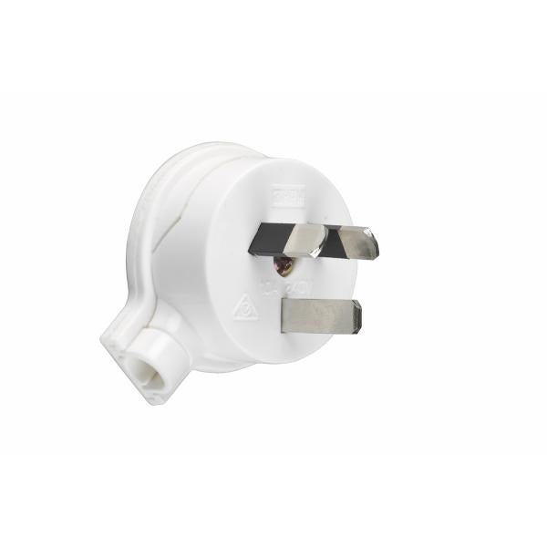 Legrand HPM Plug 10A 3 pin flat  45deg